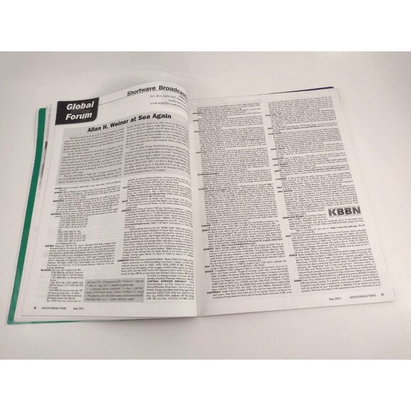 Monitoring Times Magazine Complete Guide to Marine Frequencies May 2001 Radio - Picture 5 of 7